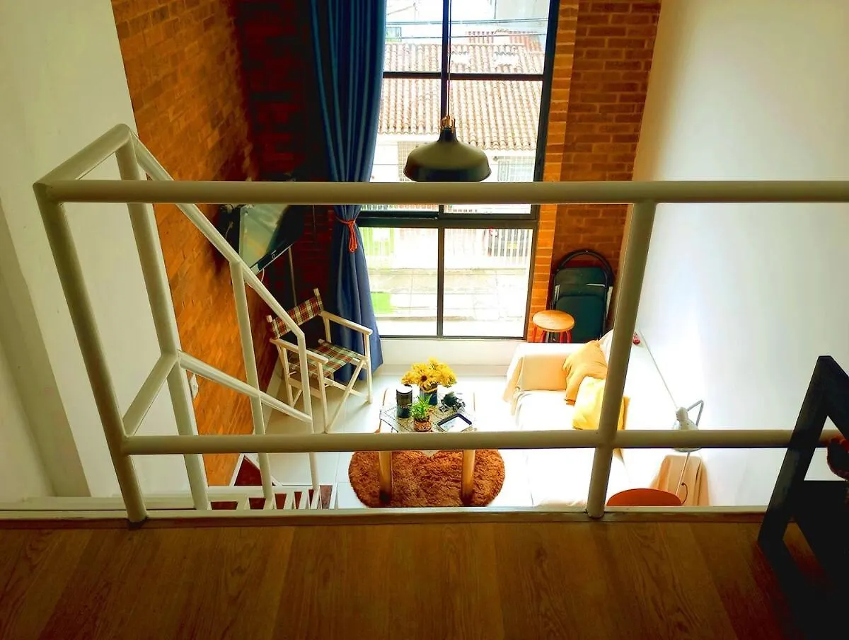 Loft Doble Altura Con Mezzanine Apartment Bogota 0*,